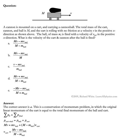 friction and momentum test|AP Physics 1: 5.4 Conservation of Linear Momentum .